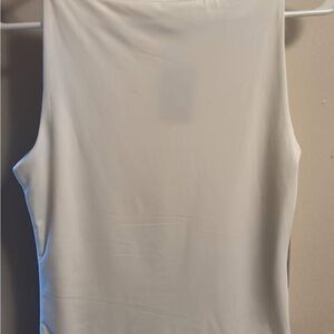 Elegant White Sleeveless Top